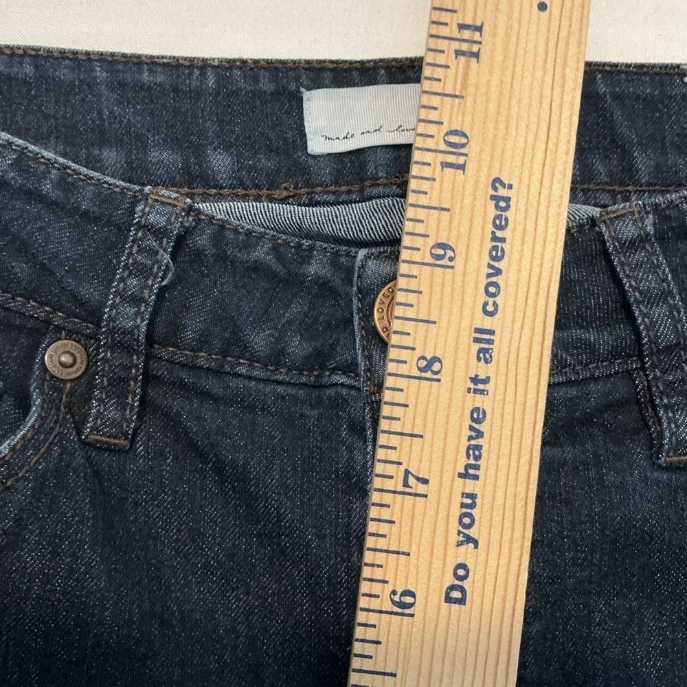 Ann Taylor Loft Curvy High Waist Skinny Ankle‎ Stretch Women's Jeans Sz 25/0